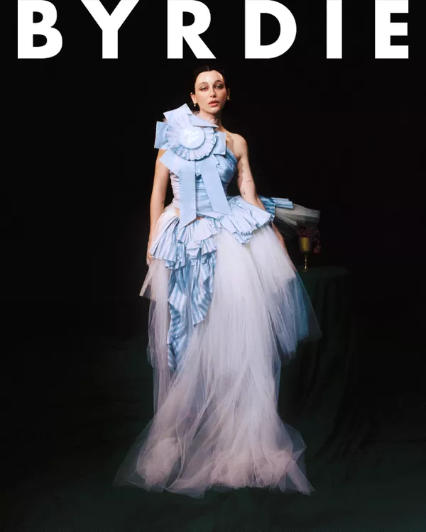 emma chamberlain on the cover of byrdie