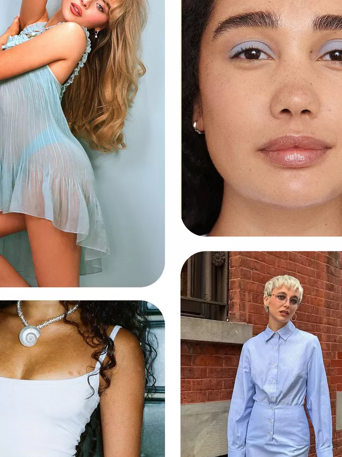 baby blue trend for spring